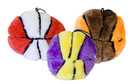 Plush Basketball Dog Toys Squeaker Sport Balls Assorted Colors 4 5  Set Of 3 