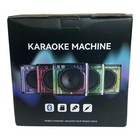 Wireless Karaoke Machine With 2 Wireless Microphones  portable Bluetooth Speaker