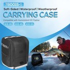 780015-1 For Humminbird Ice Fishing Flasher Soft Sided Carrying Case