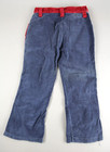 Vintage 70s Flared Bell Bottom Corduroy Pants Kmart Hong Kong Child 7 Hipster