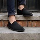 Men s  easy Usa  The Most Comfortable Slip-on Casual Canvas Shoes Black
