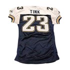Scott Fields  tink  La Xtreme 2001 Game Used Home Jersey Size 50  2
