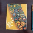 Vintage Girl Scout Handbook Books - 1970s Brownie   Junior Scouts - Badges Signs