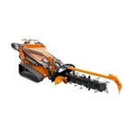 Wolfequip 8in Mini Skid Steer Loader Hydraulic Trencher Attachment Ditch Digger