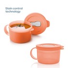Tupperware Crystalwave Microwave Safe Soup Mug Set Of 2 New