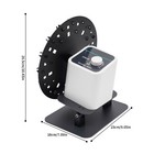 Lab Rotary Rotating Mixer  Tube Mixer Shaker  Chemical Tube Mixer 20-80rpm New