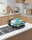 Dish Drying Rack - Stainless Steel Dish Rack With Drainboard For Kitchen Coun   