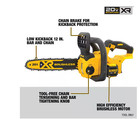 Dewalt Dccs620b 20v Max Xr Brushless 12 In  Compact Chainsaw  tool Only  New