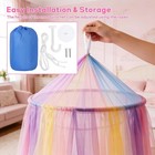 Mosquito Net For Bed Canopy For Girls  Twin To King Size Bed Canopy Curtains Fro