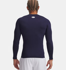 Under Armour Heatgear Compression Long Sleeve Shirt Men s M Navy 1361524-410 Nwt