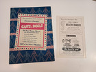 Vintage 1953 Souvenir Book And Playbill From Guys And Dolls