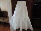 David   s Bridal Style  603 Size 14 White Long Half Slip Petticoat