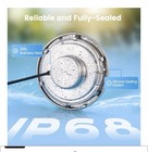     suraielec 10in 120v Led Pool Lights For Inground Pool  5000 Lumen Cool White