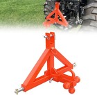3 Point 2  Trailer Hitch Receiver And Ball Hitch With Hook For Category1 Tractor