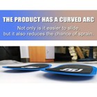 Metaball Gliding Discs Core Sliders curved Arc  Smooth Use On Carpet Blue 
