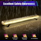 96 Led Strobe Light Bar Amber Waterproof Traffic Advisor For Tow Trucks Pickup