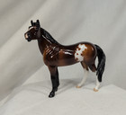 Breyer Stablemates Cm Custom Etched Glossy Standing Stock Horse 