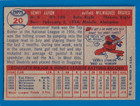1957 Topps  20 Hank Aaron Braves Hof  Ex-mint  Centered