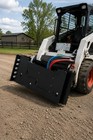 Hydraulic Tilt Rotator Plate Attachment For Skid Steer Quick Attach