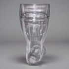 One Liter Boot Shaped Beer Mug Clear Glass Oktoberfest Beerfest Das Boot German