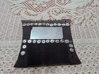 Vintage Handcrafted Wooden Hair Comb - Tribal Ethnic Folk Art Hair Accessory R6