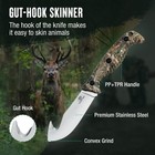 Mossy Oak 4 Pcs Field Dressing Kit  Camouflage Hunting Knife Set With Sheath Usa
