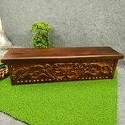 Antique Designer Style Carving Wood Wall Shelf unique Hand Carved Wall Shelf