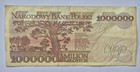 Poland Banknote 1000000 Zlotych 1991 One Milion Zl  