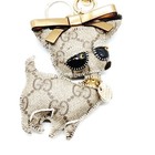 No Tariff Gucci Key Ring Browns 4754390