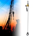 1 4 Ton 550lb 10ft Lift Lever Block Mini Chain Hoist Come Along Puller Iron New