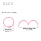 Loose Leaf Binder Rings  30mm 1 2 Inch  12pcs  Steel Ring Binder Clips