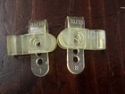Vtg Nfl Game Football Helmet Elite Stabilizer Face Mask Clips Game Used Worn