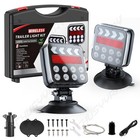 Wireless Rear Trailer Lights Magnetic 10-30v Towing Board Led Tail Lamps Kit