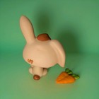 Littlest Pet Shop Lps Bunny  g7  301 W  Carrot Accessory - Authentic Hasbro New 