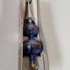 Vintage Kmart Cobalt Blue Glass Christmas Tree Topper Made In Germany