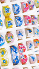 Wholesale 100pcs Mixedlots Cute Cartoon Ring Kids Resin Rings Party Gift Jewelry