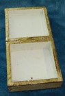 Beautiful Vintage Italian Trinket Box Florentine G0ld Hinged Lid Birds Square
