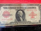 1923  1 One Dollar Red Seal Legal Tender United States Note Very Fine