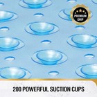 Hitslam Bath Mat For Tub  Non Slip Bathtub Mat  40 X 16 Inch Extra Long Bath Tub