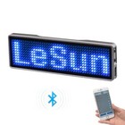 Led Bluetooth Digital Diy Programmable Scrolling Name Message Tag Badge Sign