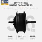 Electric Bike Conversion Kit  36v 48v 500w Brushless Gear Rear Wheel Hub Motor