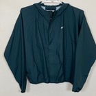 Vintage Simms Fishing Activent Hooded Jacket Mens L Green Windbreaker Dry Coat