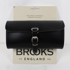 Brooks England Challenge Saddle Bag 1 5l Black Leather Toolbag Silver Hardware