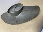 A Vintage Footed Tin Scale Pan  Tray  - 12 1 2 By 7 1 2  -