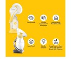  Medela Manual Breast Pump Set Harmony Pump   Silicone Breastmilk Collector 