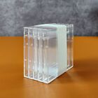5 Pack New Jewel Cases For Mini Discs  Free Shipping From The Us 