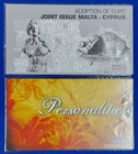 Malta  Collection lot Of 7 Presentation Folders packs  Maltapost Mnh