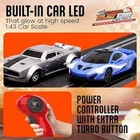 Slot Car Race Track Set Electric Powered Race Track Dual Racing Car Track Set