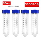 Sterile 15ml Centrifuge Tubes conical Bottom For Sample Storage Centrifugation