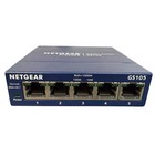 Netgear Prosafe Gs105 5-port Gigabit Ethernet Unmanaged Switch Wall-mountable